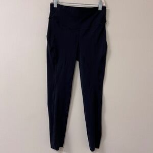 EUC LULULEMON BASE PACE HIGH-RISE CROP LEGGING - BLACK - 23"